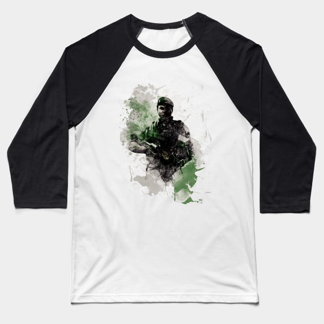 Rainbow Six Siege Capitao Baseball T-Shirt by Stylizing4You